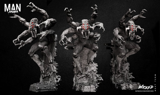 Man Spider Statue