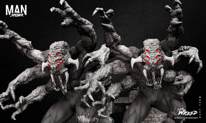 Man Spider Statue