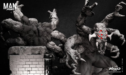 Man Spider Statue
