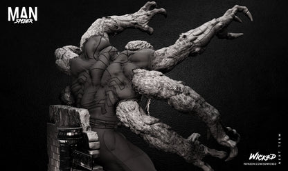 Man Spider Statue