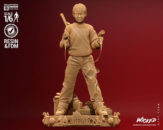 Kevin (Home Alone) Statue