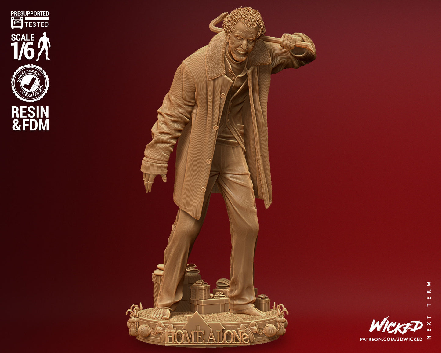 Marv (Home Alone) Statue