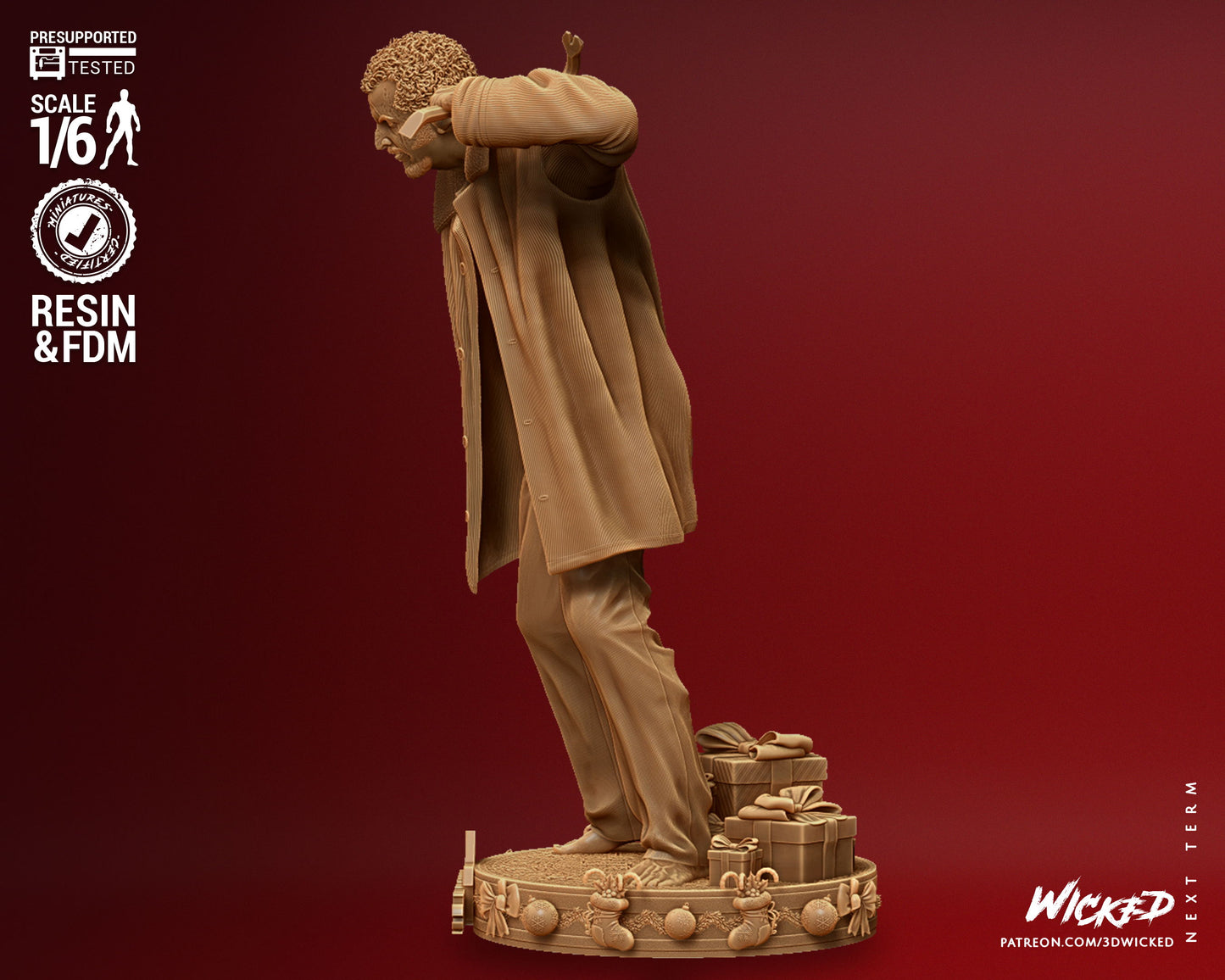 Marv (Home Alone) Statue