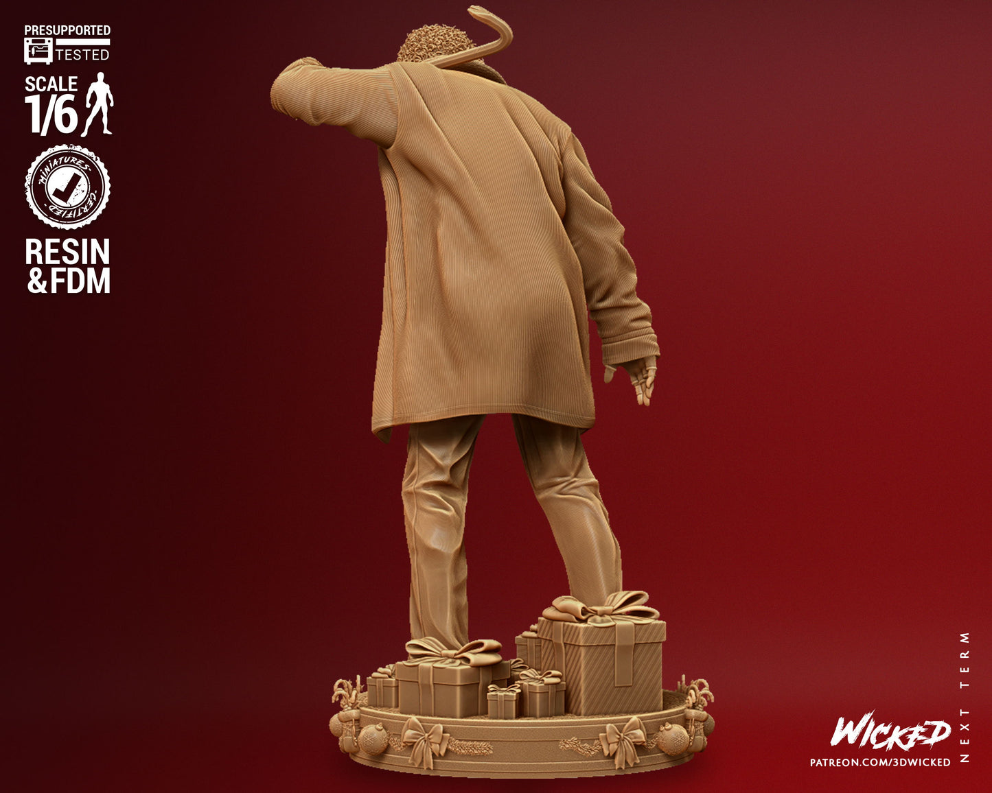 Marv (Home Alone) Statue
