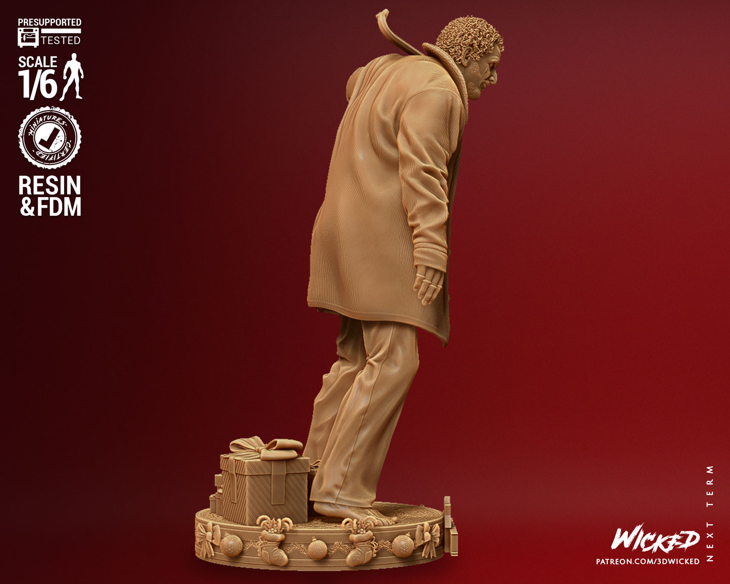 Marv (Home Alone) Statue