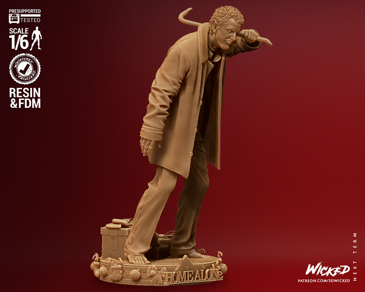 Marv (Home Alone) Statue