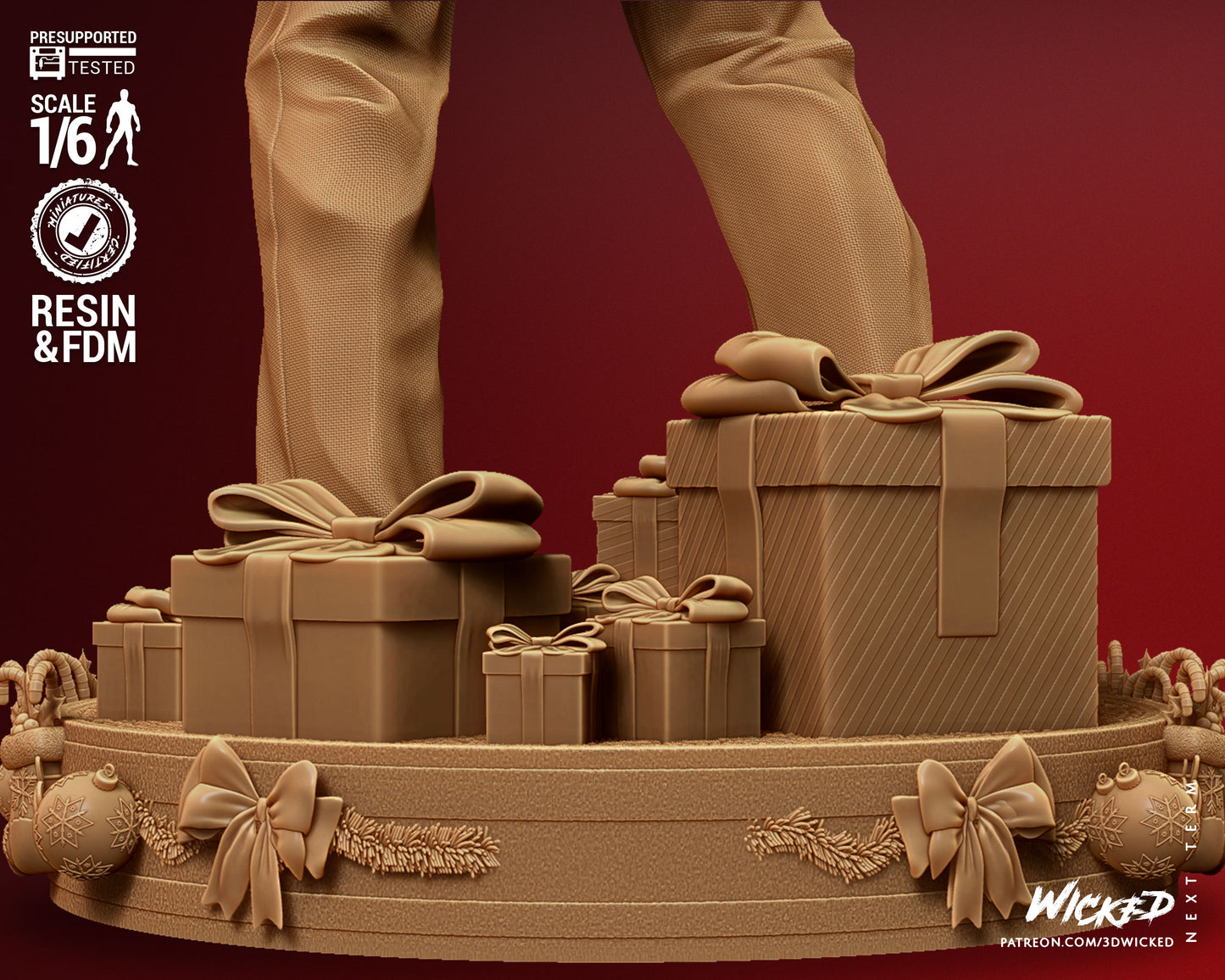 Marv (Home Alone) Statue