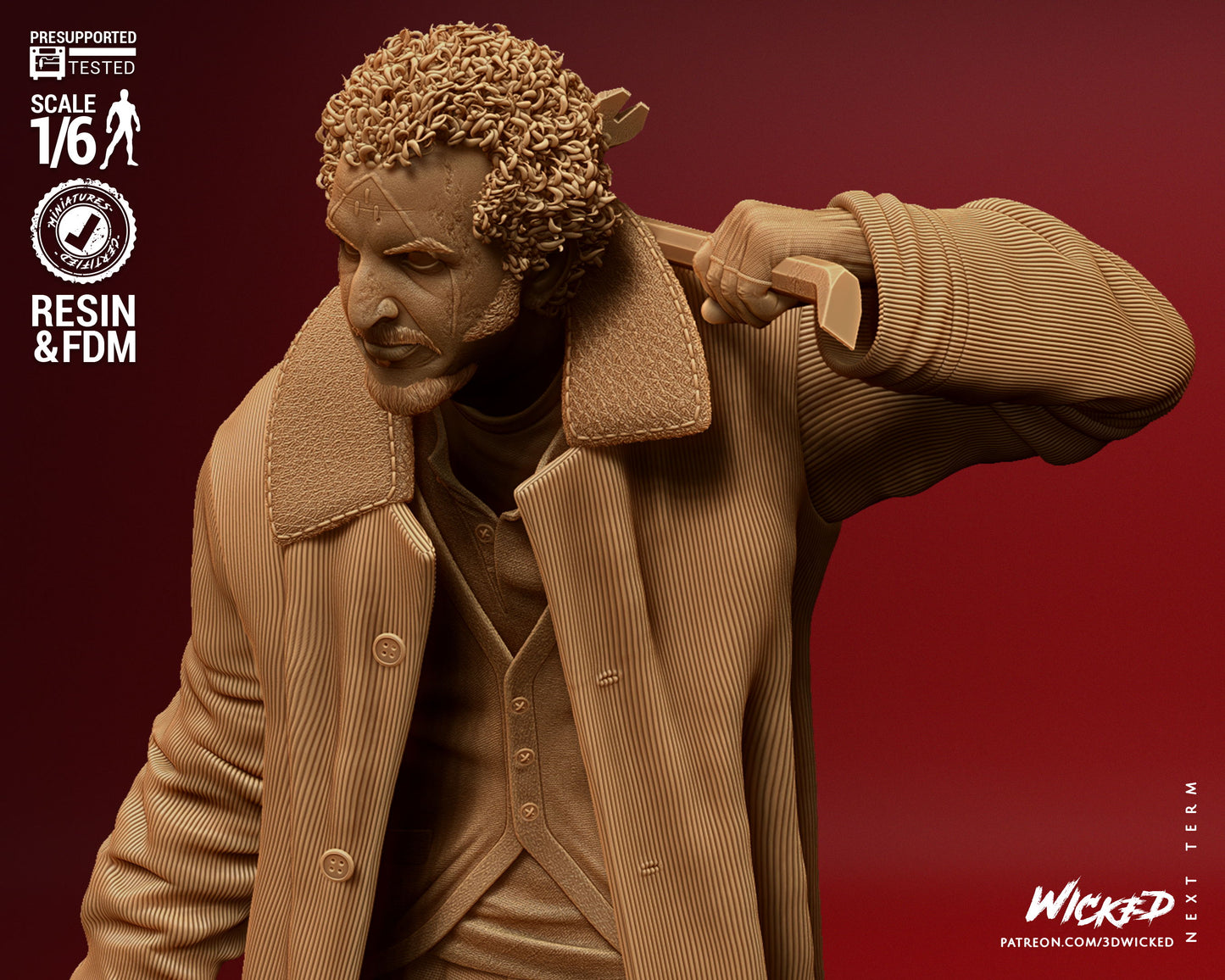 Marv (Home Alone) Statue