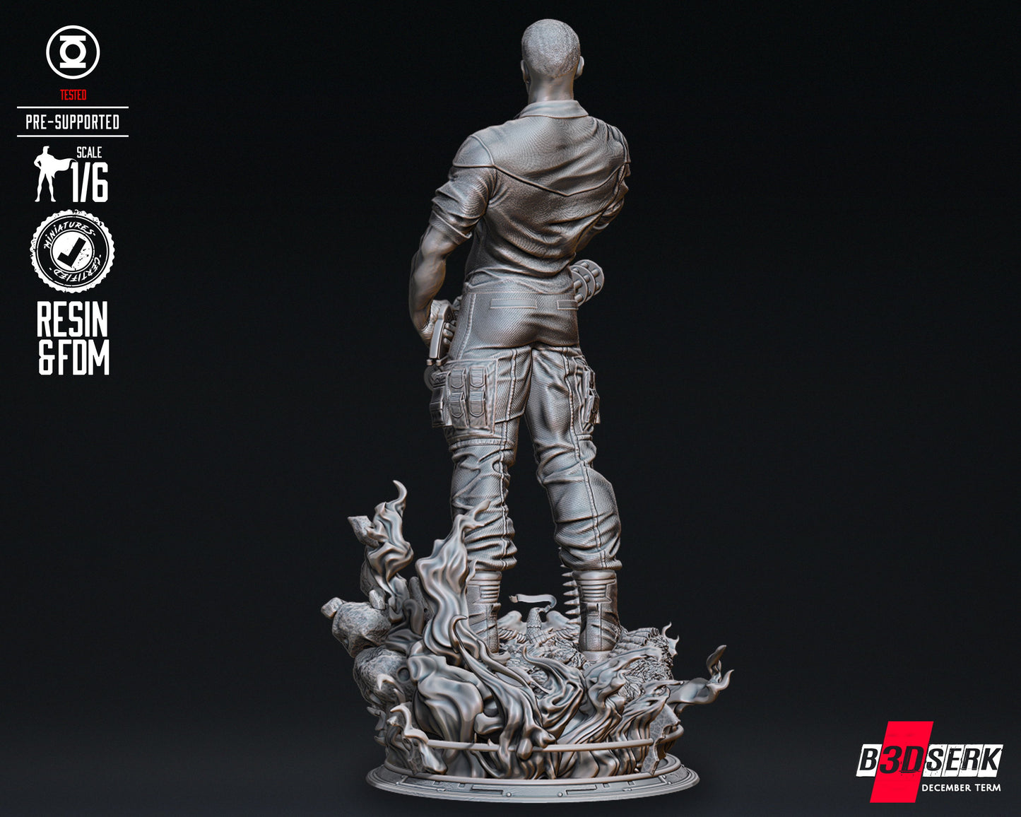 John Stewart (Green Lantern) V2 Statue