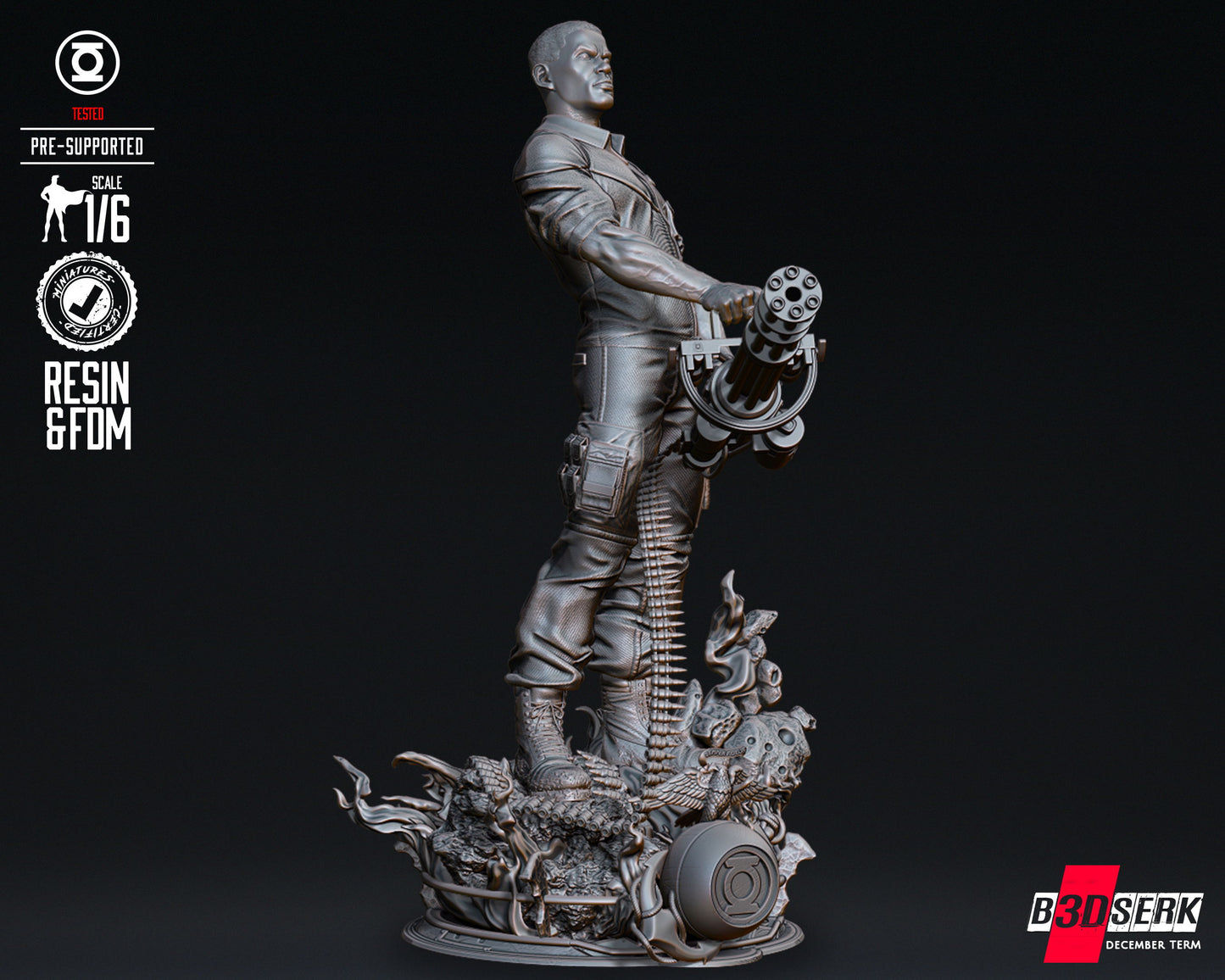 John Stewart (Green Lantern) V2 Statue