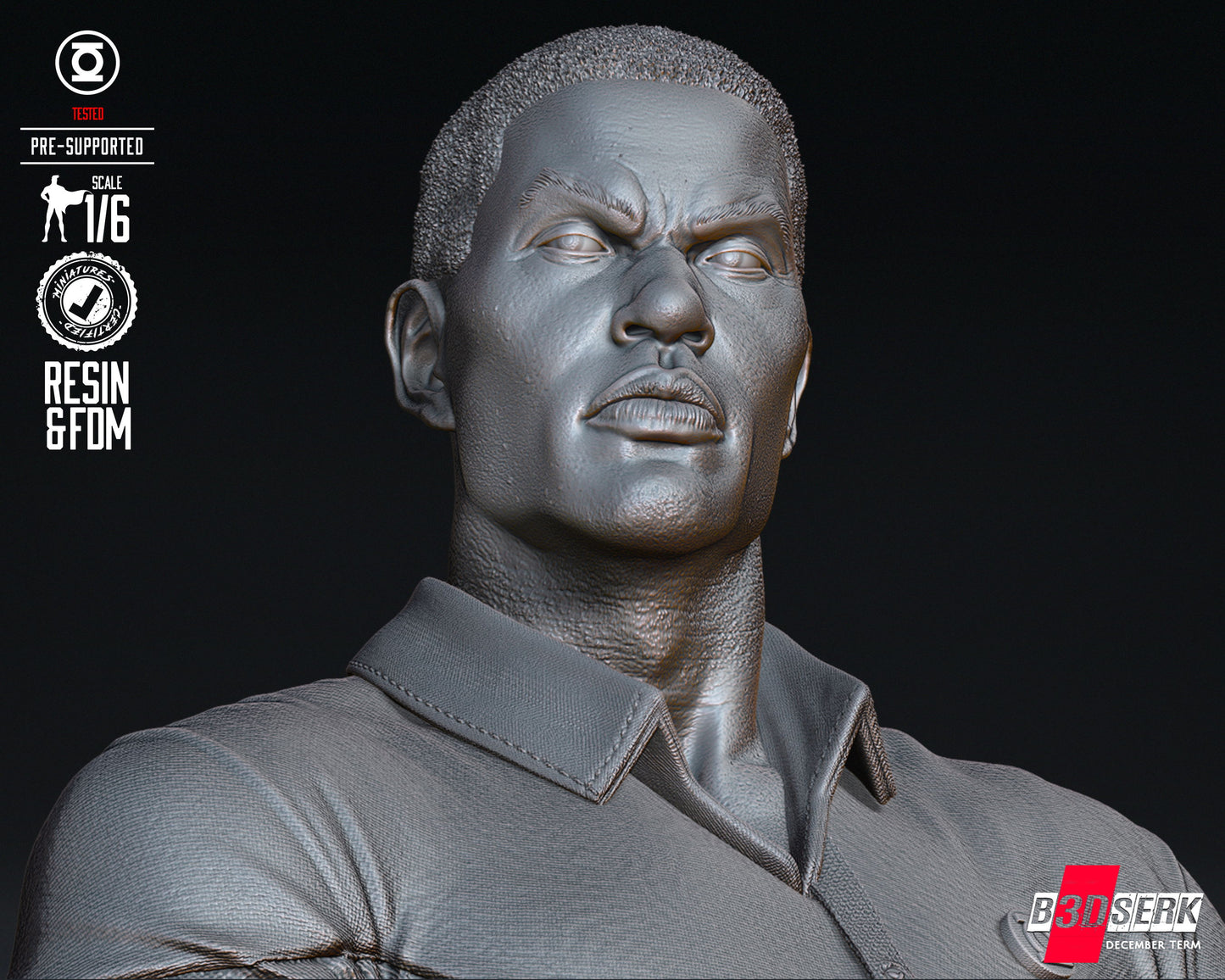 John Stewart (Green Lantern) V2 Statue