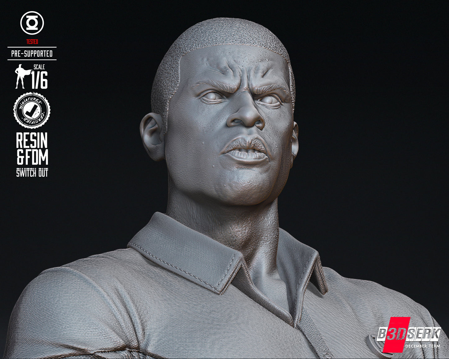 John Stewart (Green Lantern) V2 Statue