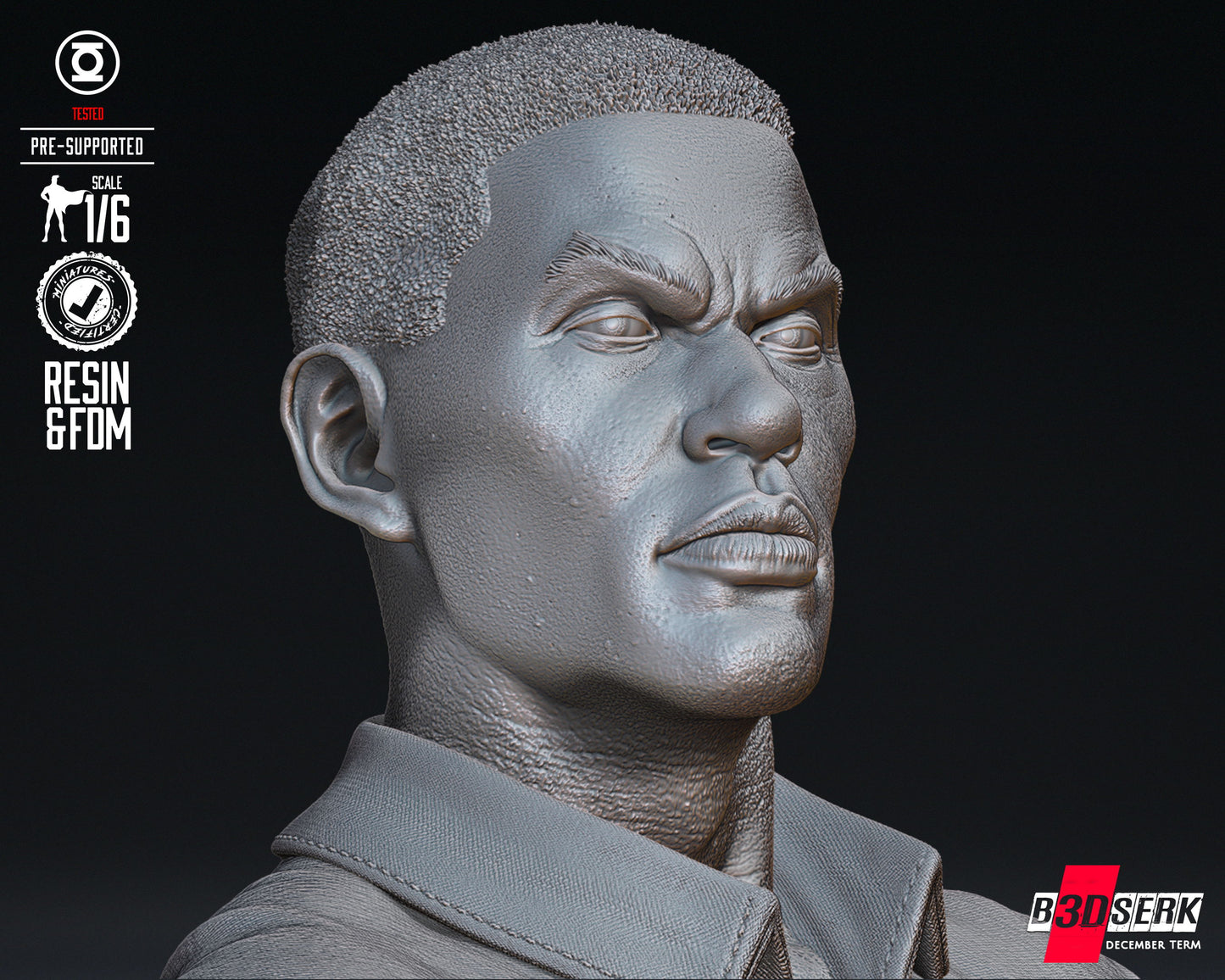 John Stewart (Green Lantern) V2 Statue