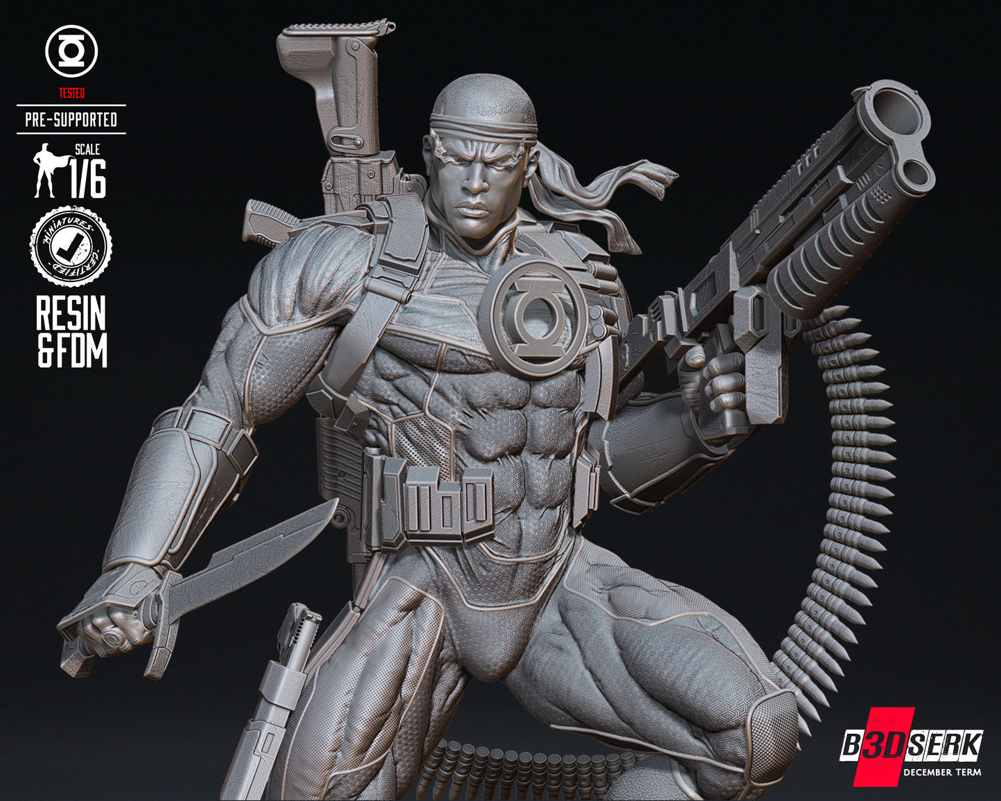 John Stewart (Green Lantern) V1 Statue