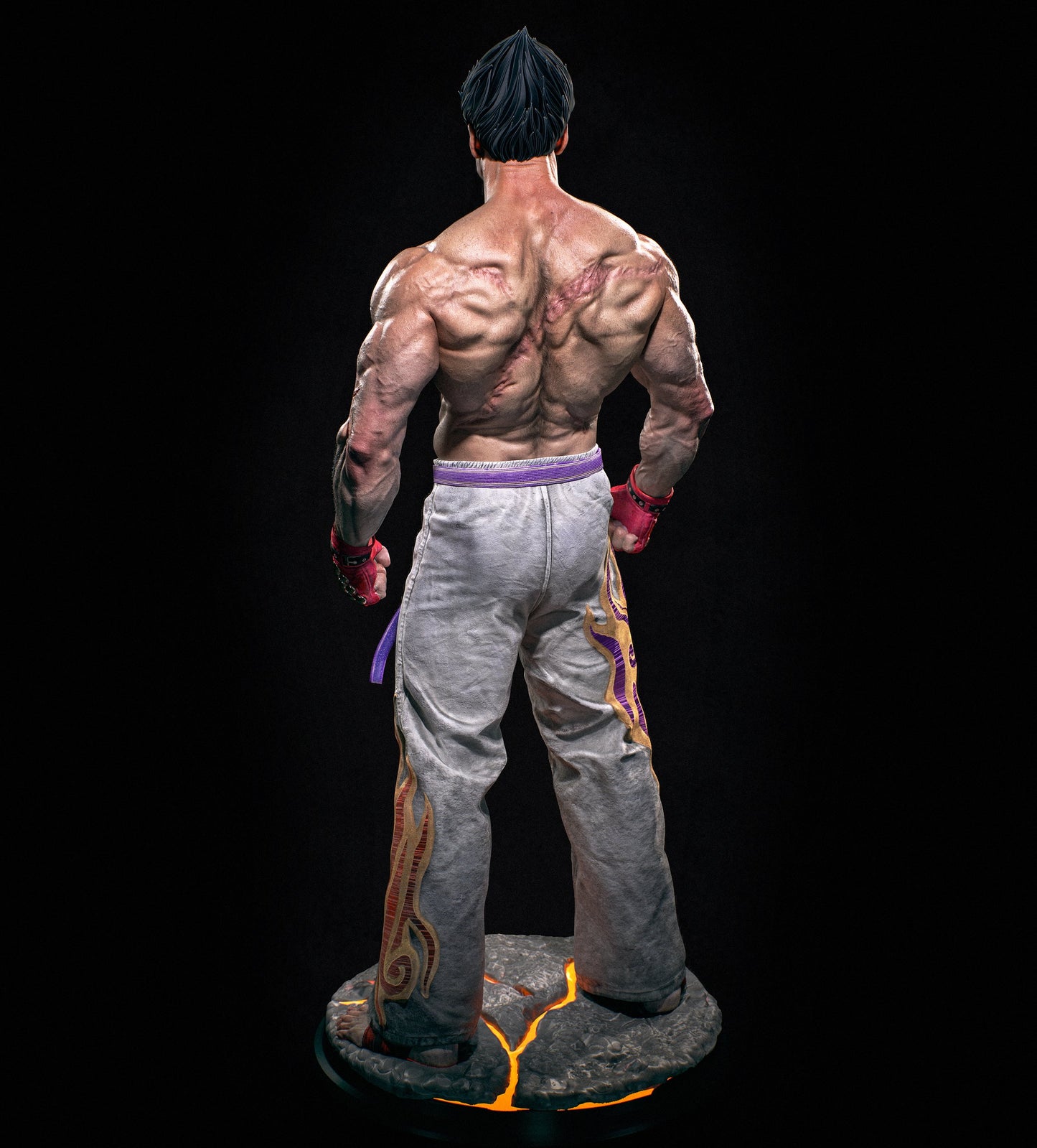 Kazuya Statue 3D-Printed Kit
