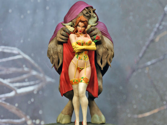 Beauty And The Beast Statue
