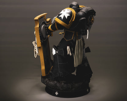 The Templar Statue 3D-Printed Kit