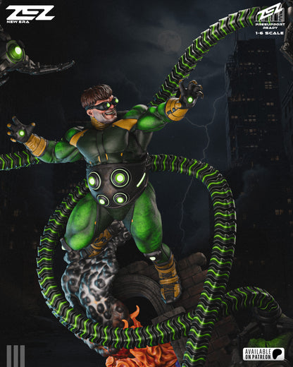 Doc Ock Statue 3D-Printed Kit