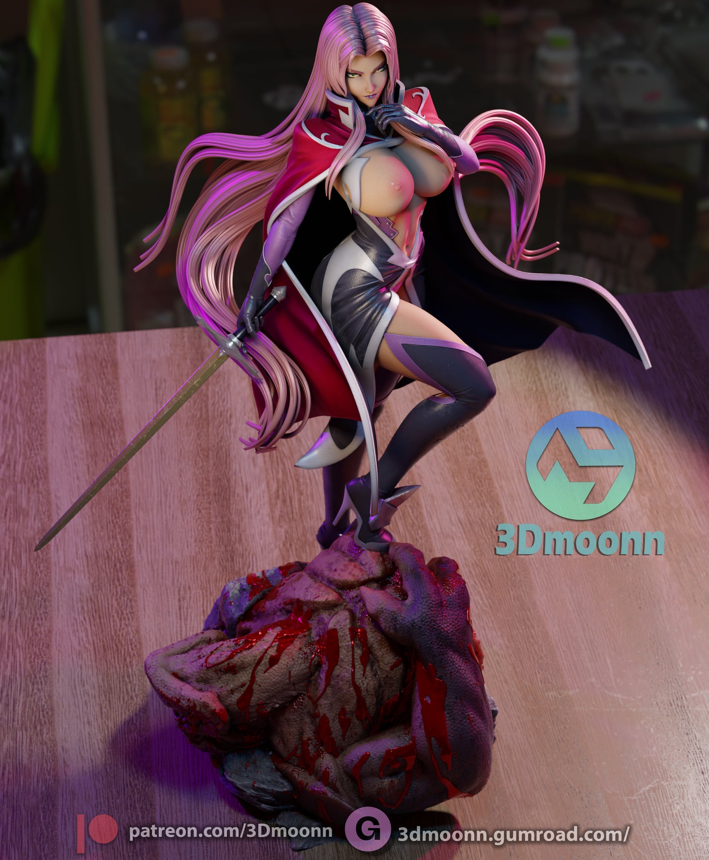 Ingrid - Taimanin Statue