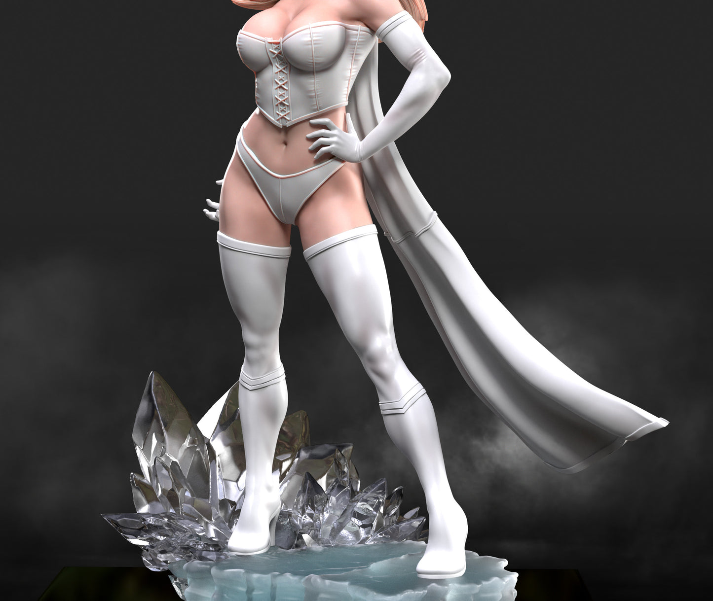 Emma Frost Matc3D Statue
