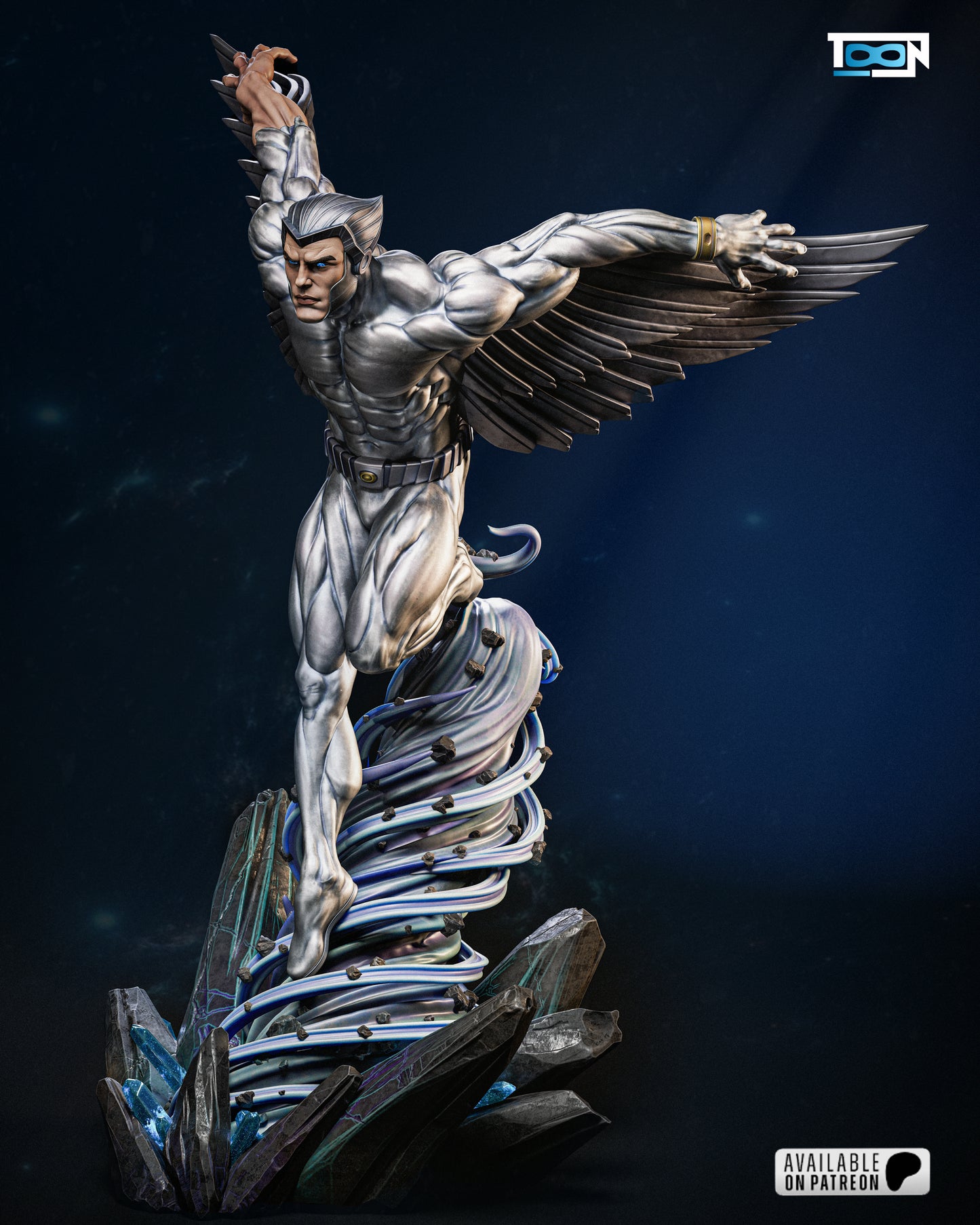 Silverhawk Statue 3D-Printed Kit