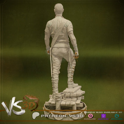 Billy Bones Statue 3D-Printed Kit