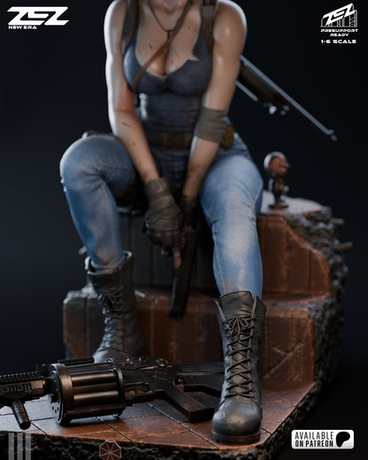 Jill Valentine Statue