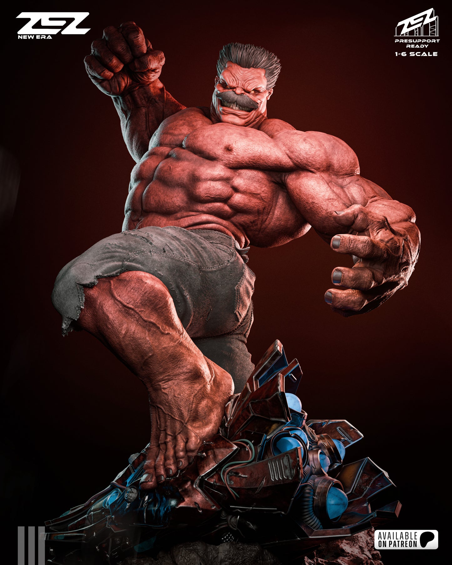 Hulk Statue