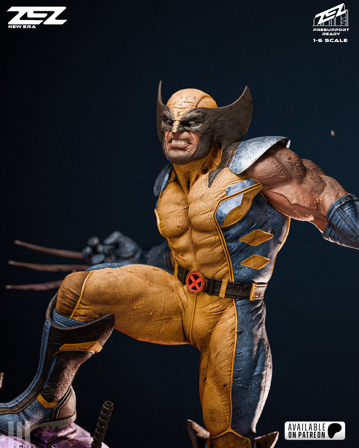 Wolverine Statue