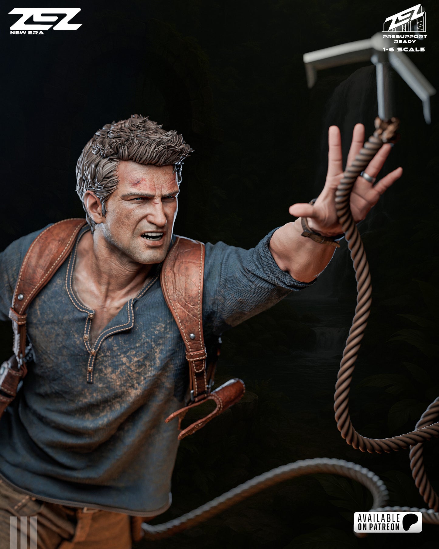 Nathan Drake Statue