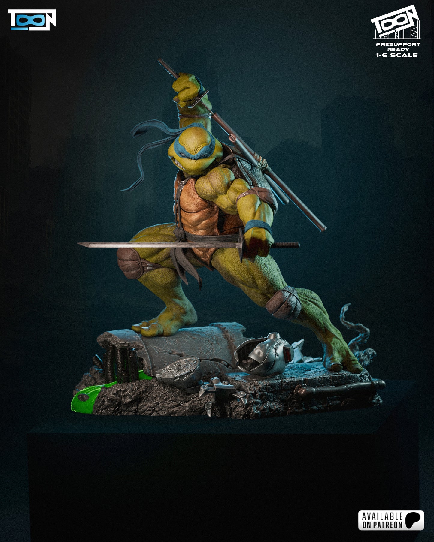 Leonardo TMNT Statue