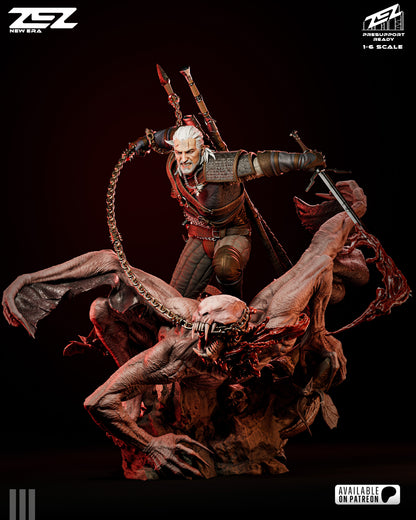 Geralt Statue