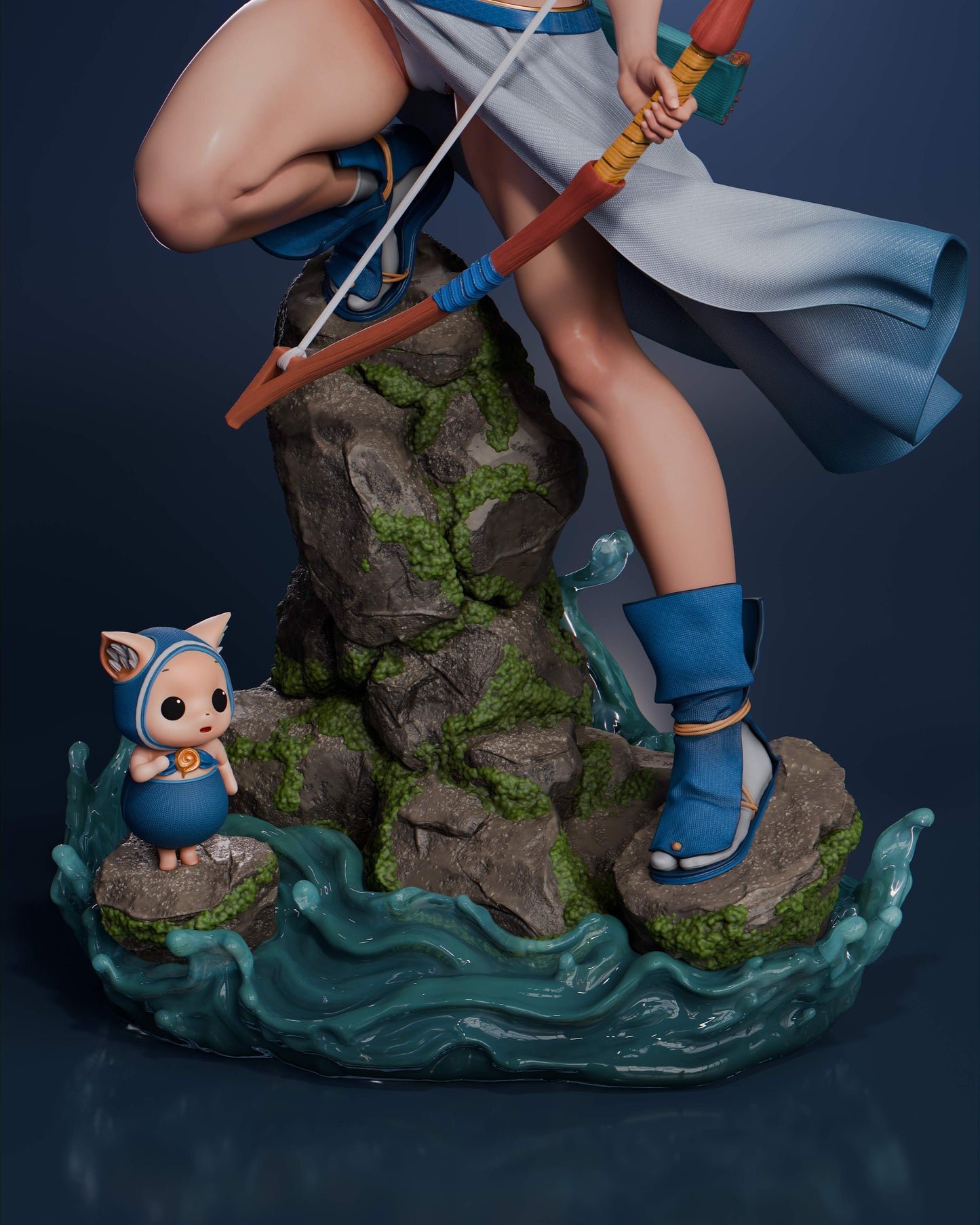 Mina Majikima Statue