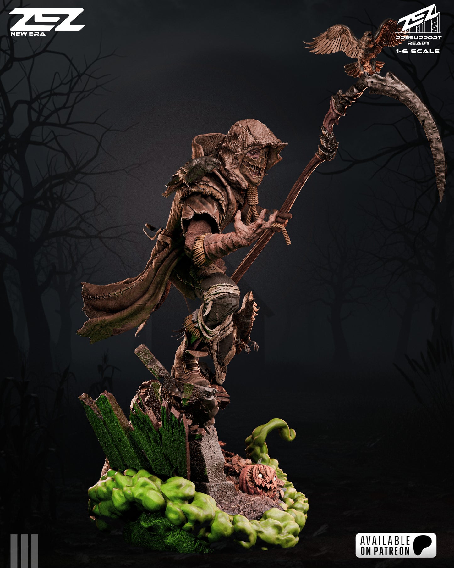 Scarecrow Statue