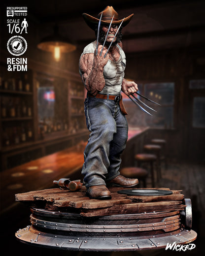 Logan Statue 3D-Printed Kit