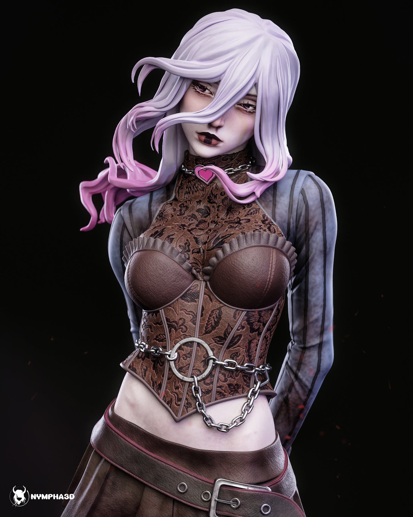 Sable Ward Statue 3D-Printed Kit