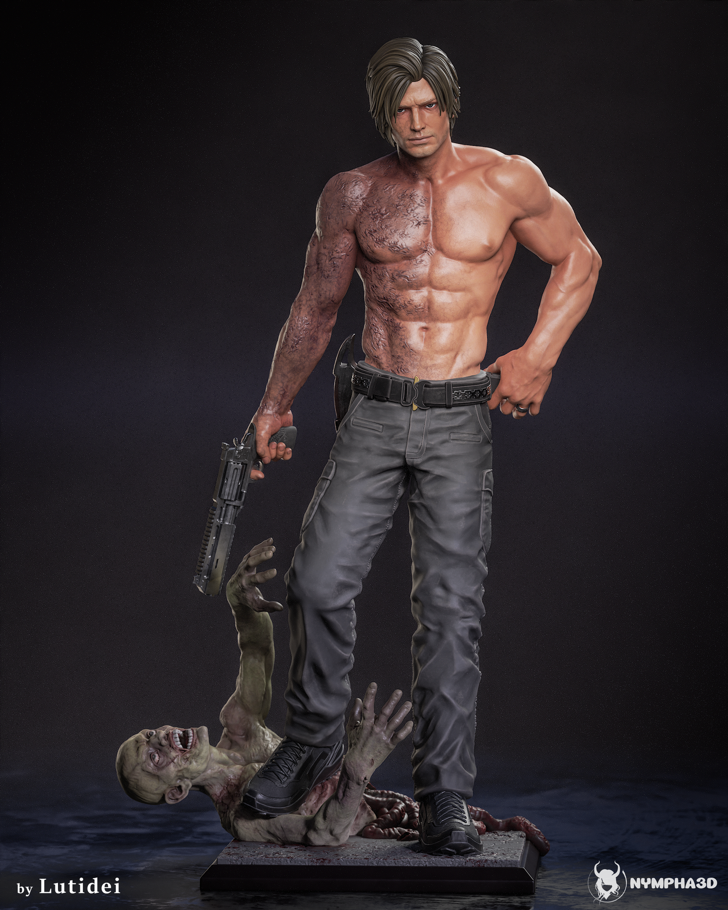 Leon Kennedy Statue