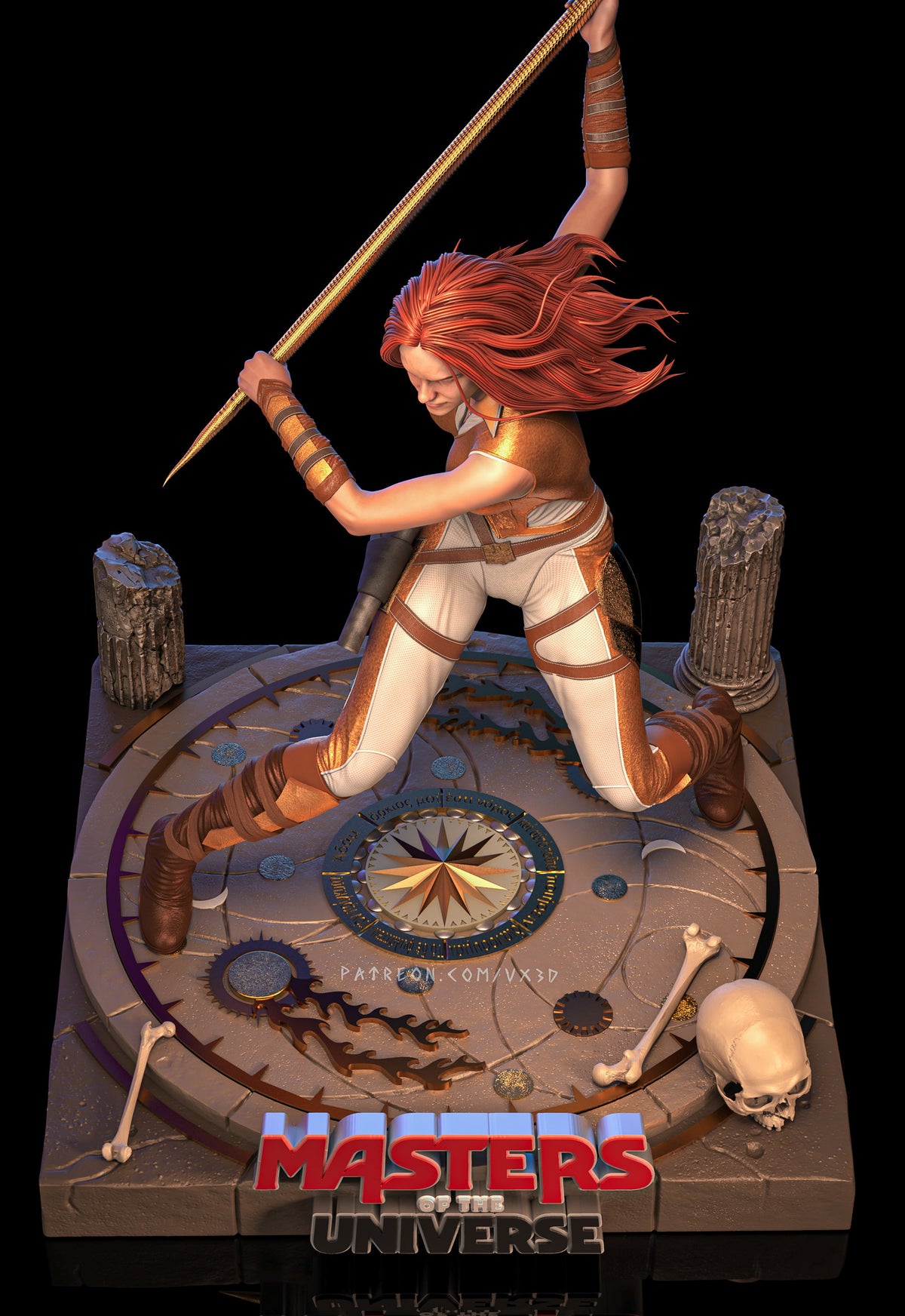 Teela Statue 3D-Printed Kit