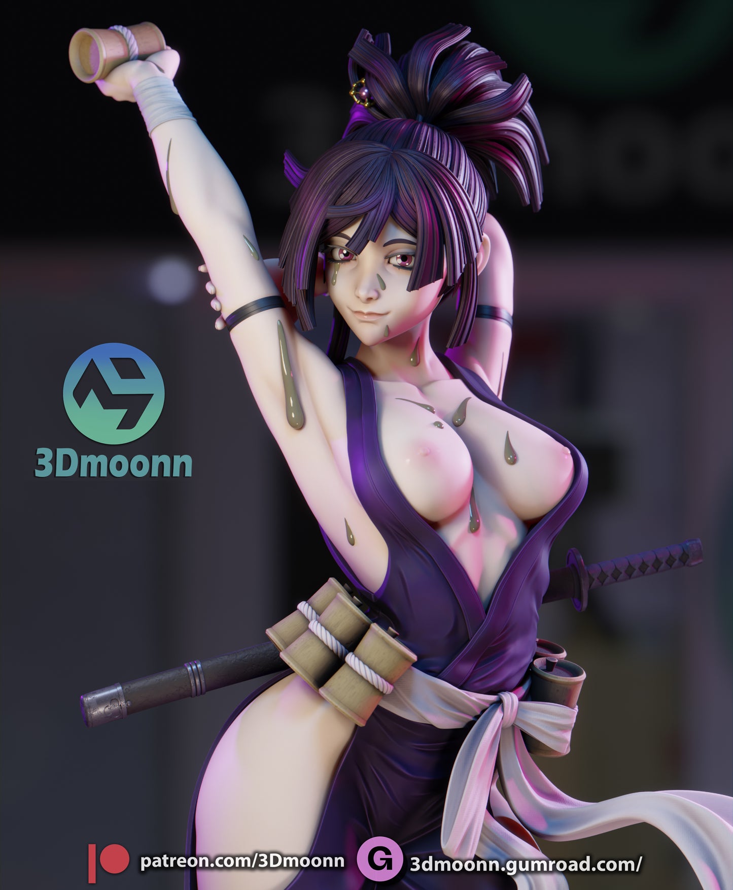 Yuzuriha (Hell's Paradise) Statue