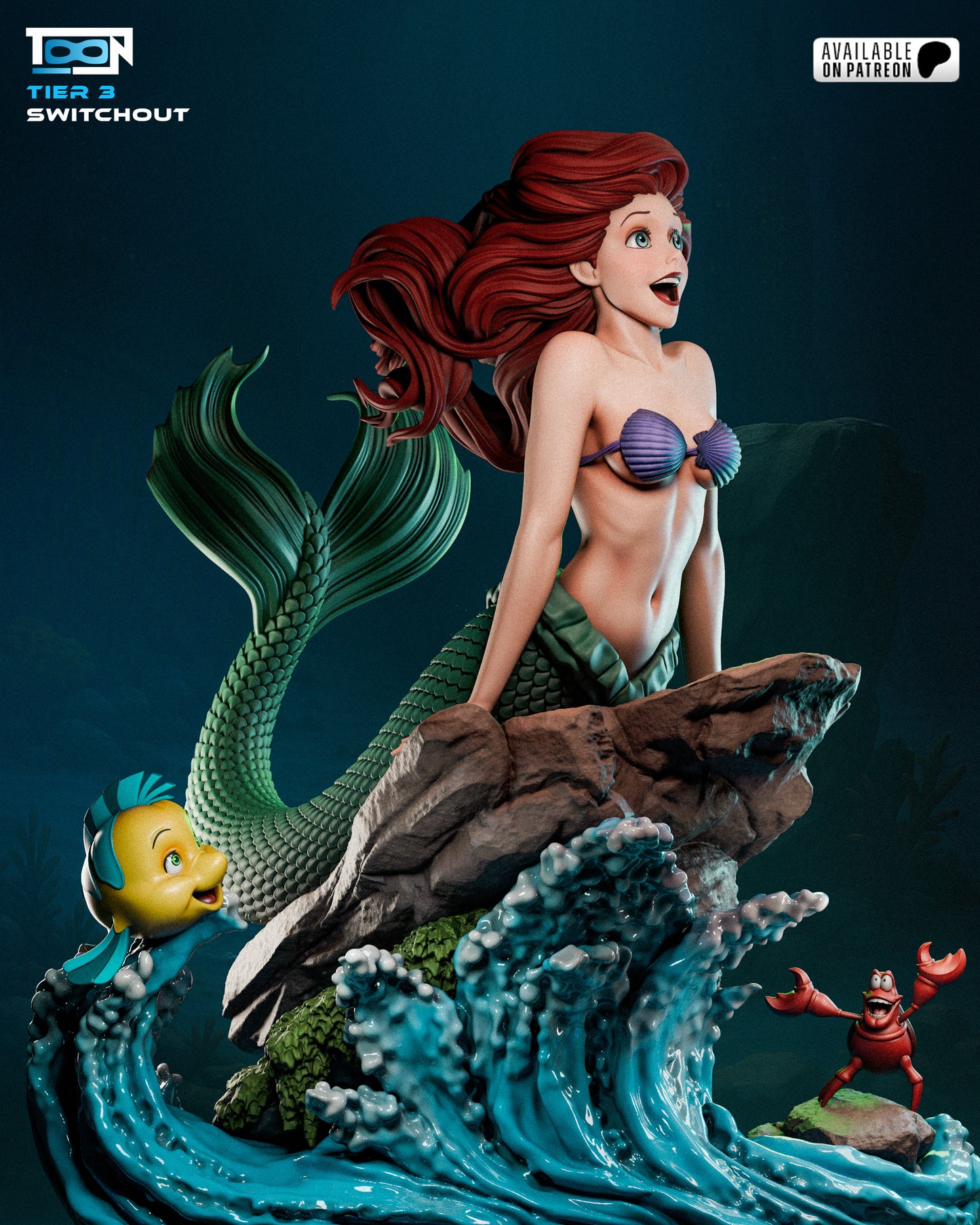 Little Mermaid Statue