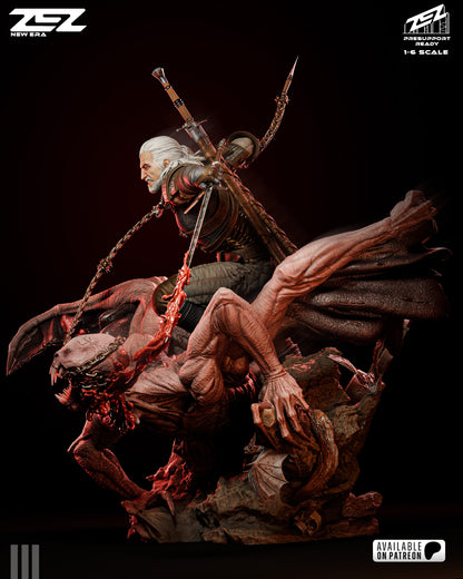 Geralt Statue