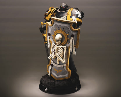 The Templar Statue 3D-Printed Kit