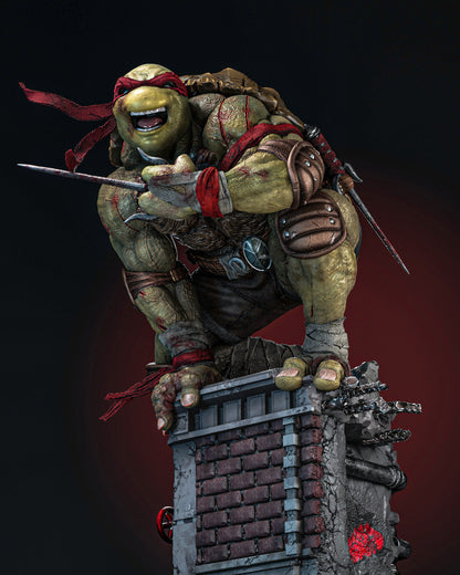 Raphael TMNT Statue 3D-Printed Kit