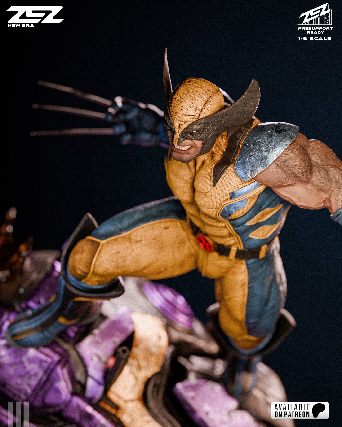Wolverine Statue