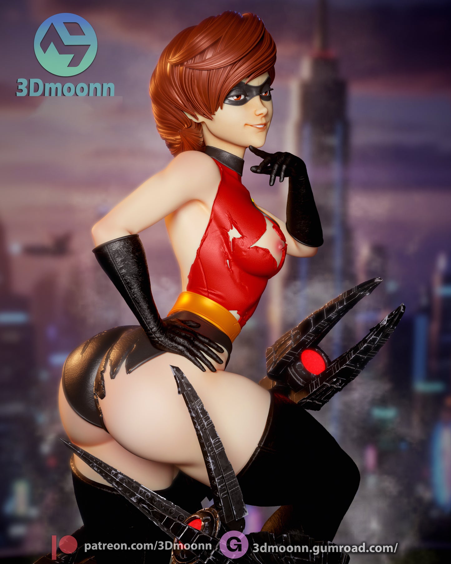 Elastigirl Statue