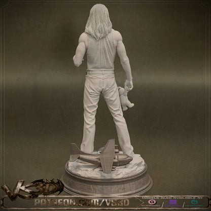 Cameron Poe Con-Air Statue 3D-Printed Kit