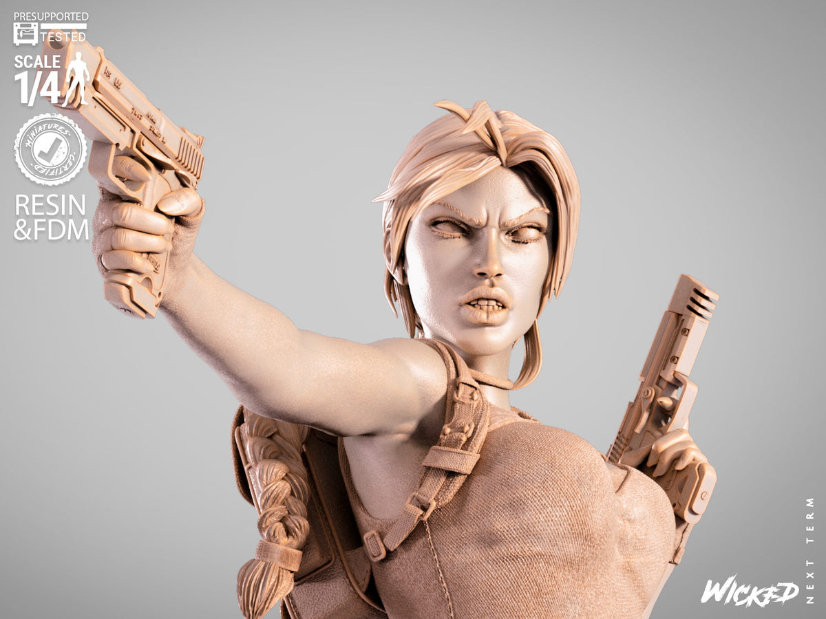 Lara Croft Bust