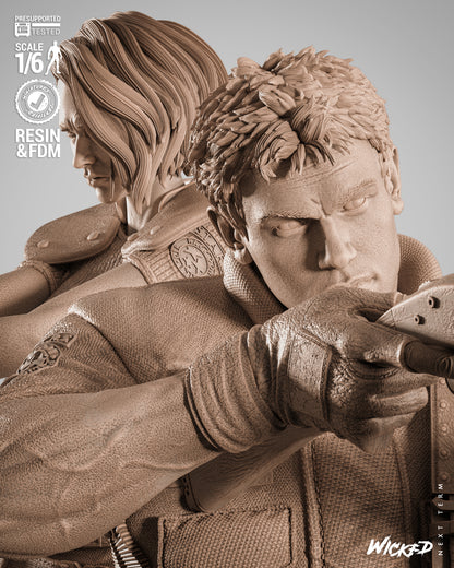 Resident Evil Diorama 3D-Printed Kit