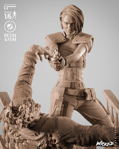 Resident Evil Diorama 3D-Printed Kit
