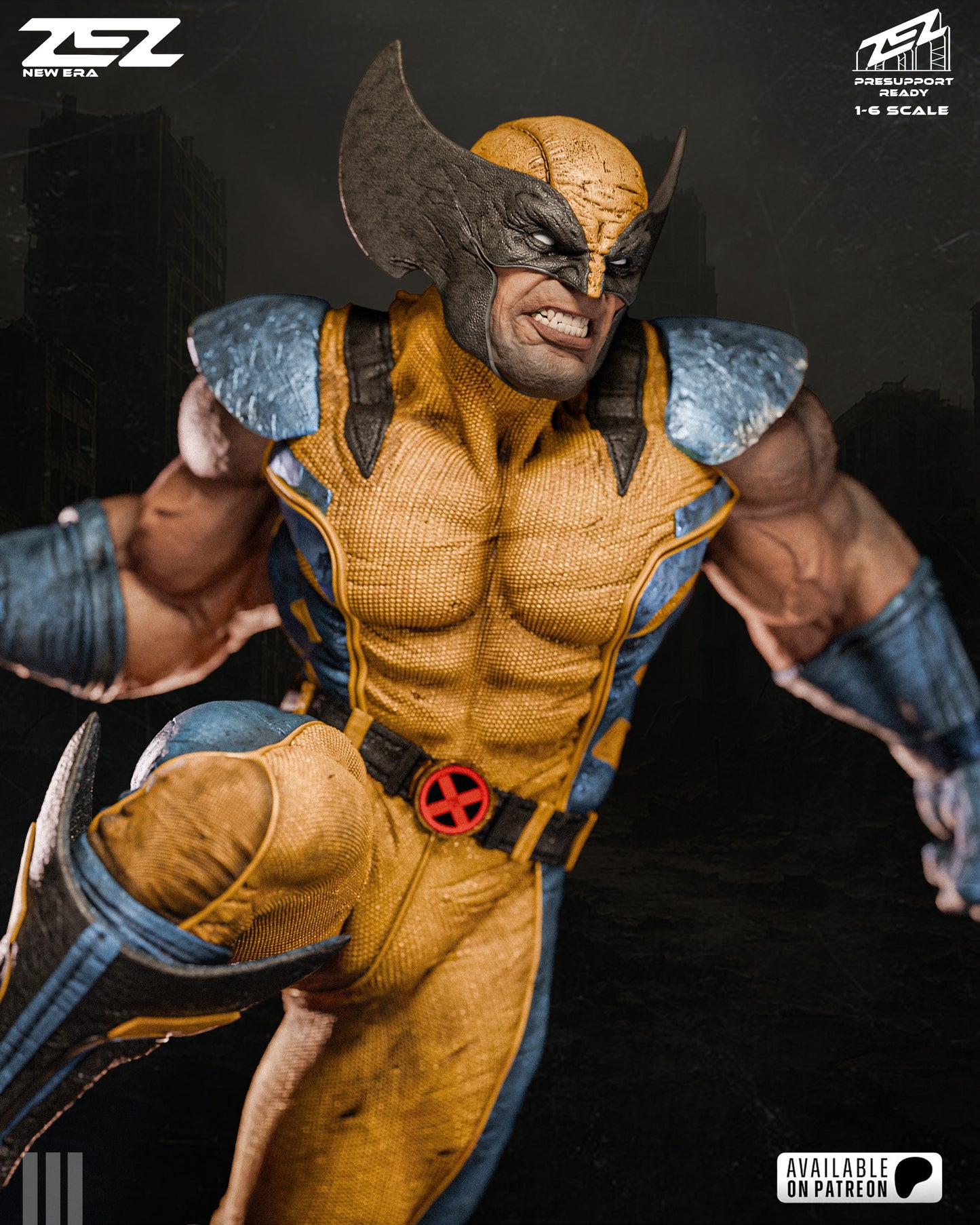 Wolverine Statue